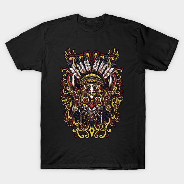 mask dayak T-Shirt by bpkardijan